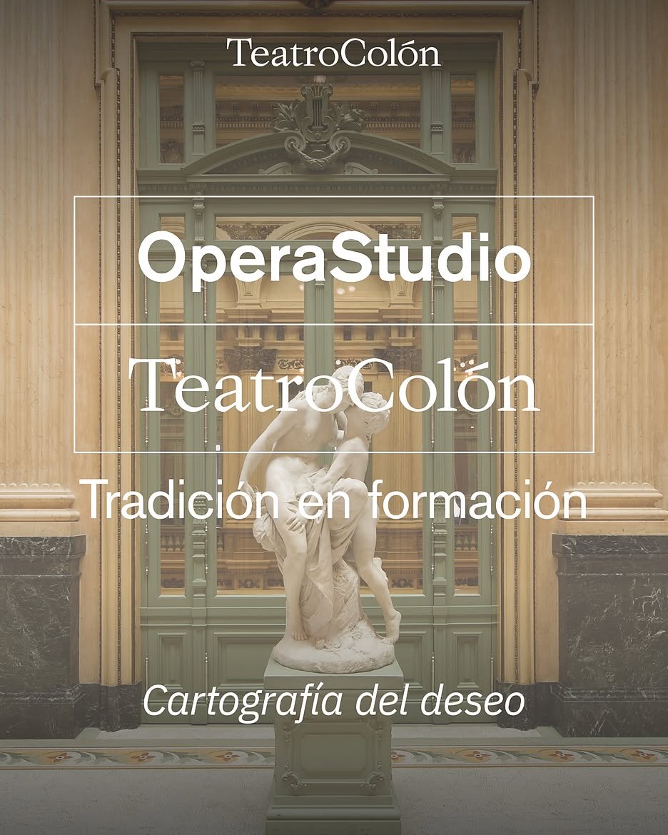 Poster for Cartografía del Deseo, Teatro Colón Opera Studio